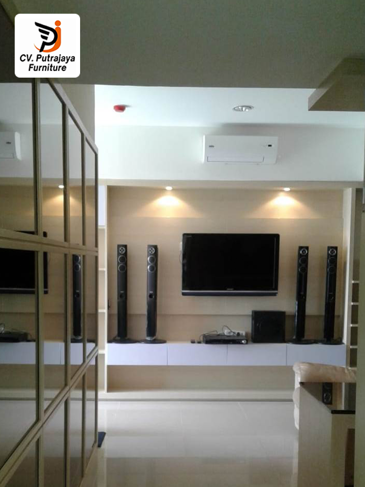 jasa pembuatan backdrop tv 2